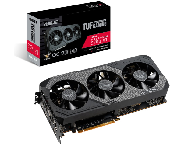 グラフィックボード・グラボ・ビデオカード Rx5700xt asus Amazon | ASUS AMD Radeon RX 5700 XT 搭載 トリプルファンモデル 8G