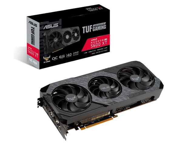 ASUS TUF 3-RX5600XT-O6G-EVO-GAMING RADEON RX 5600 XT 6GB 192