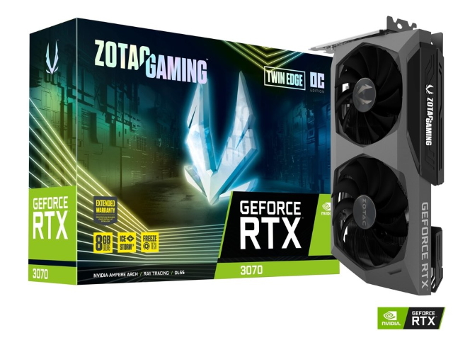 ZOTAC ZOTAC GAMING GeForce RTX 3070 Twin Edge OC Twin Edge GEFORCE