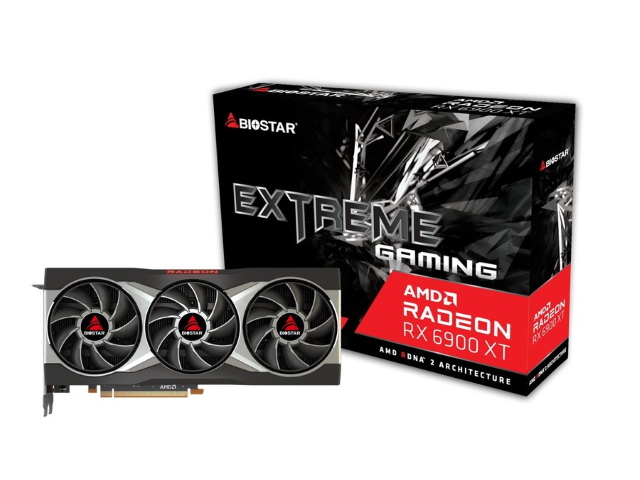 PCパーツ AMD Radeon RX 6900 XT (VA69T6AEP2) BIOSTAR VA69T6AEP2 RADEON RX 6900 XT 16GB 256-bit GDDR6 PCI