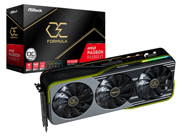 ASRock Radeon RX 6900 XT OC Formula 16GB RADEON RX 6900 XT 16GB 