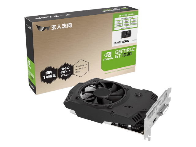 Amazon | 玄人志向 NVIDIA GeForce GT 1030 搭載 グラフィック