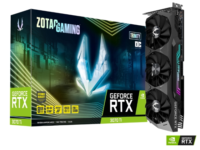 ZOTAC ZOTAC GAMING GeForce RTX 3070 Ti Trinity OC Trinity GEFORCE