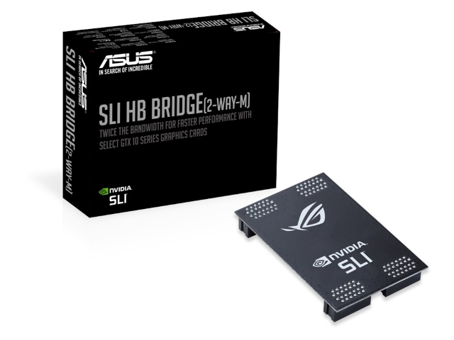 ASUS SLI HB BRIDGE(2-WAY-M) NVIDIA GEFORCE GTX 1080 Ti/1080