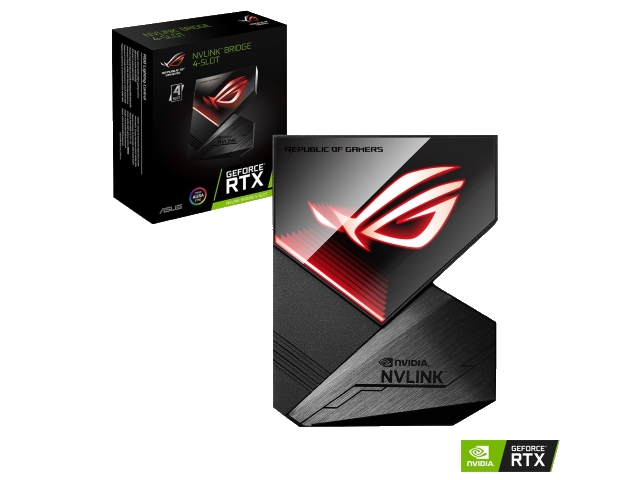 ASUS ROG-NVLINK-4 ASUS製 NVLINK™ ブリッジ (4-Slot) - 製品詳細