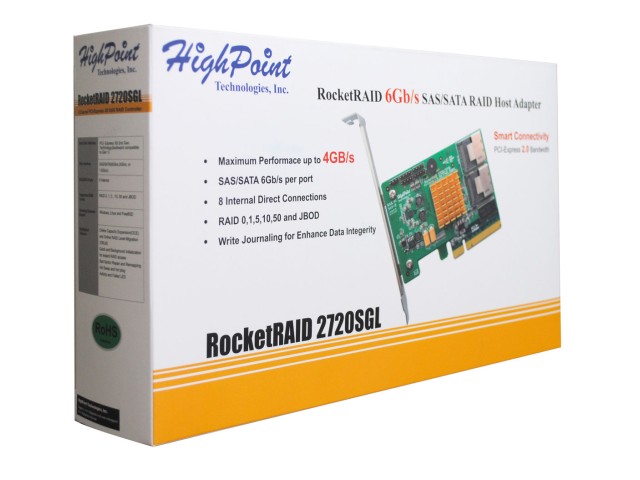 HighPoint RocketRAID 2720 SGL - 製品詳細 | パソコンSHOPアーク（ark）