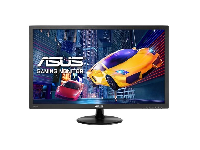 ASUS VP228HE ゲームや動画を残像感なく表示できる1msの高速な応答速度