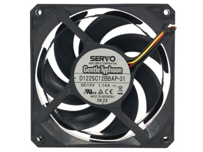 Scythe D1225C12BBAP-31 GentleTyphoon12cm/5400RPM - 製品詳細