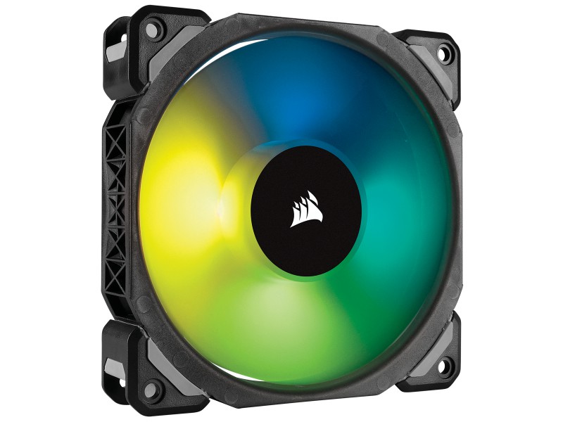 CORSAIR ML120 LED ELITE ブルー 3個セット Amazon | CORSAIR ML120 LED ELITE、AirGuide 付き 120mm 磁気