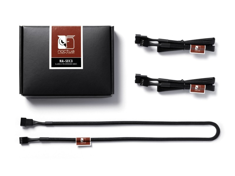 Noctua NA-SEC3 4-Pin 60cm Extension Cables 4pinファン延長ケーブル