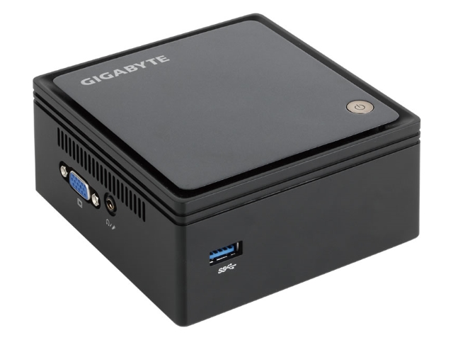 ベアボーン・キット GB-BXBT-2807 + MEM4GB + 128GB SSD GIGABYTE GB-BXBT-2807 BRIX Intel Celeron N2807搭載 バリュー