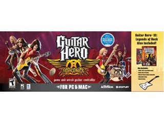 Guitar Hero Aerosmith Sur PC - Jeu Complet Avec Notice - Activision