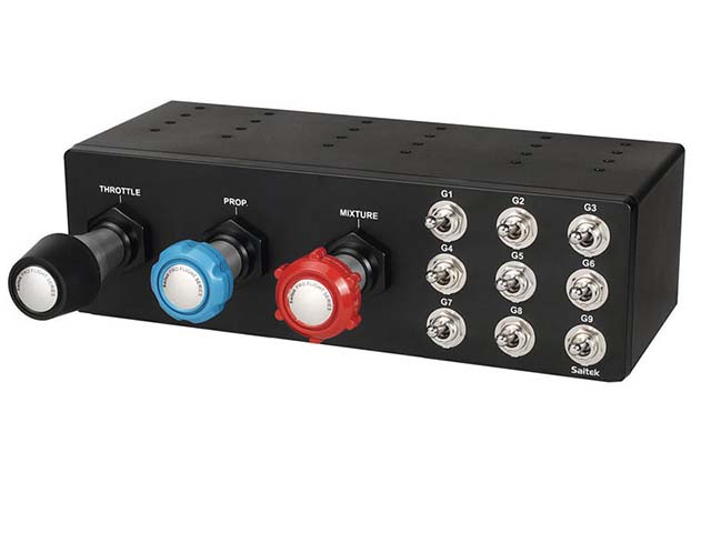 Mad Catz Saitek Pro Flight TPM System - Throttle / Prop Mad Catz Saitek Pro Flight TPM System - Throttle / Prop