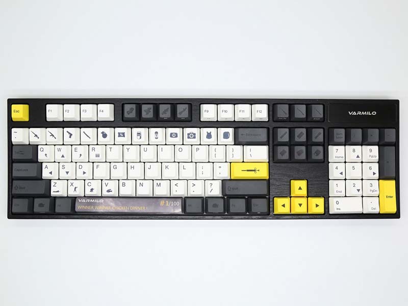 VALMILO キーボード VA104M　【黒軸】 Varmilo Varmilo VA104M Chicken Dinner ANSI Keyboard Cherry
