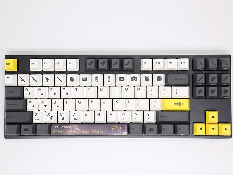 Varmilo Varmilo VA87M Chicken Dinner ANSI Keyboard Cherry mx black