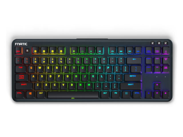 Fnatic Gear miniSTREAK Red Silent US miniSTREAK 快適性と携帯性を