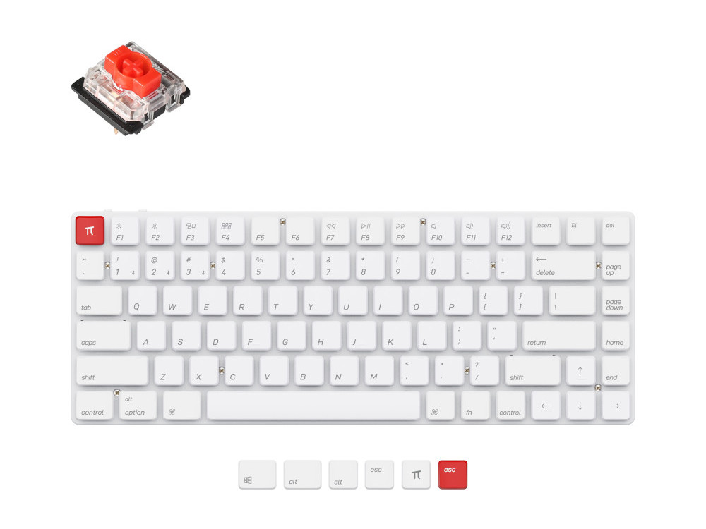 Keychron K3 ノンバックライト・ワイヤレス・メカニカルキーボード(V2 