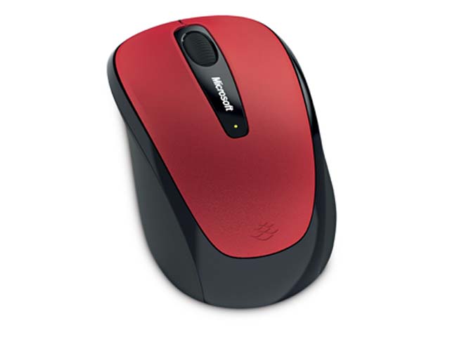 Microsoft Microsoft Wireless Mobile Mouse 3500 アーバン レッド