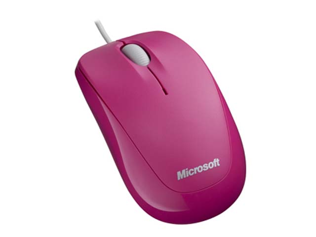 Microsoft Microsoft Compact Optical Mouse 500 ブライト ピンク (U81