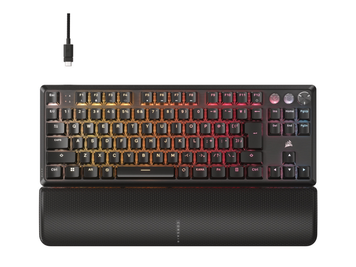 Corsair ラピッドトリガー付き K70 PRO TKL 高性能ホール効果
