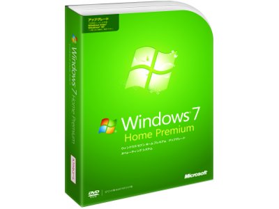 Microsoft Windows 7 Home Premium アップグレード版 国内(日本語)版