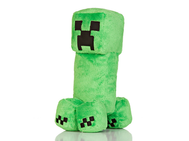 J!NX Minecraft 10.5 inch Creeper Plush Minecraftシリーズ