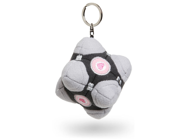 ThinkGeek Portal 2 - Companion Cube Plush Keychain ポータル2