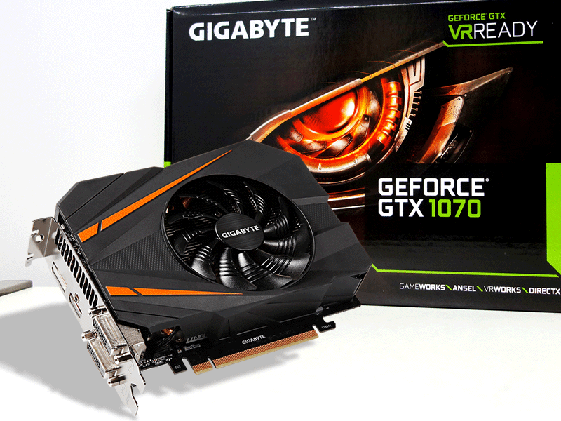 待望のショートサイズGTX1070搭載モデル「GeForce GTX 1070 Mini ITX