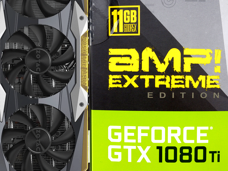 Zotacから3連ファン採用スーパーOC仕様のGTX 1080 Ti搭載グラフィック