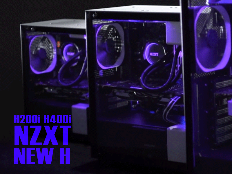 NZXTの機械学習FAN搭載PCケース「NEW H シリーズ」にMini-ITXや