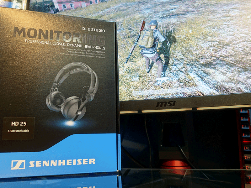 DJ向けのヘッドホン「Sennheiser HD25」が実はPUBGに適していた