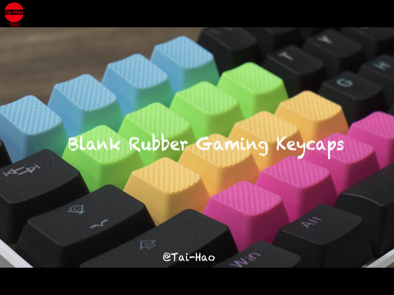 カラー豊富!! ゲーム向けキートップセット「Tai-Hao Rubber Gaming