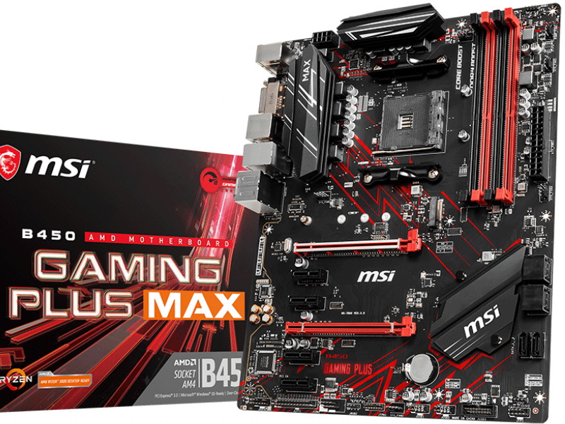 MSIの新スタンダードMaxシリーズ第一弾、第3世代Ryzen対応B450搭載ATX