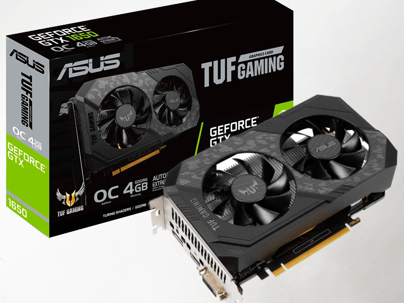 ASUS、TUF GAMINGシリーズのGeForce GTX 1650 GDDR6搭載グラフィック