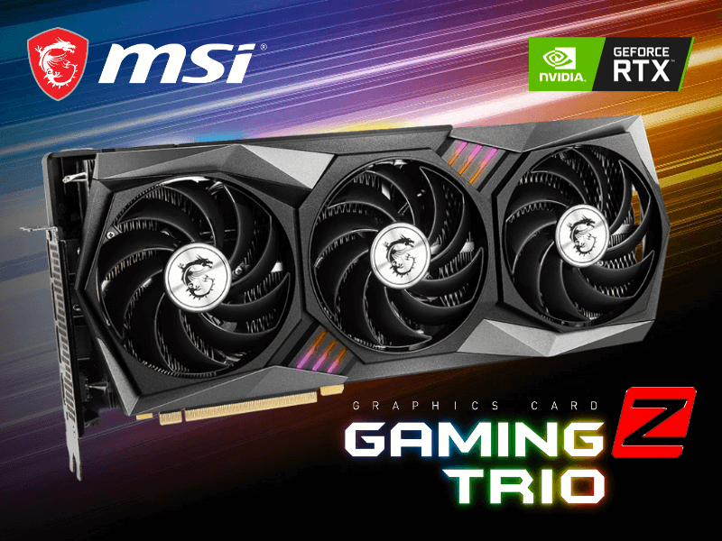 MSI、3連ファン搭載OC仕様のLHR版 RTX 3070 搭載カード「GeForce RTX