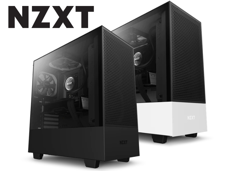 メッシュフロントパネルを採用したミドルタワーPCケース「NZXT H510