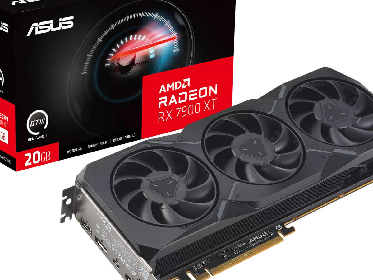 ASUSからRadeon RX 7900 XTリファレンスカード「RX7900XT-20G」 | Ark