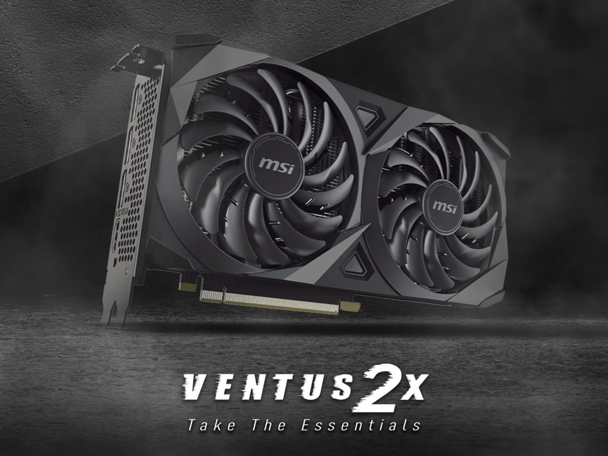 MSI、GDDR6X版のRTX3060Ti搭載グラフィックスカード「GeForce RTX 3060