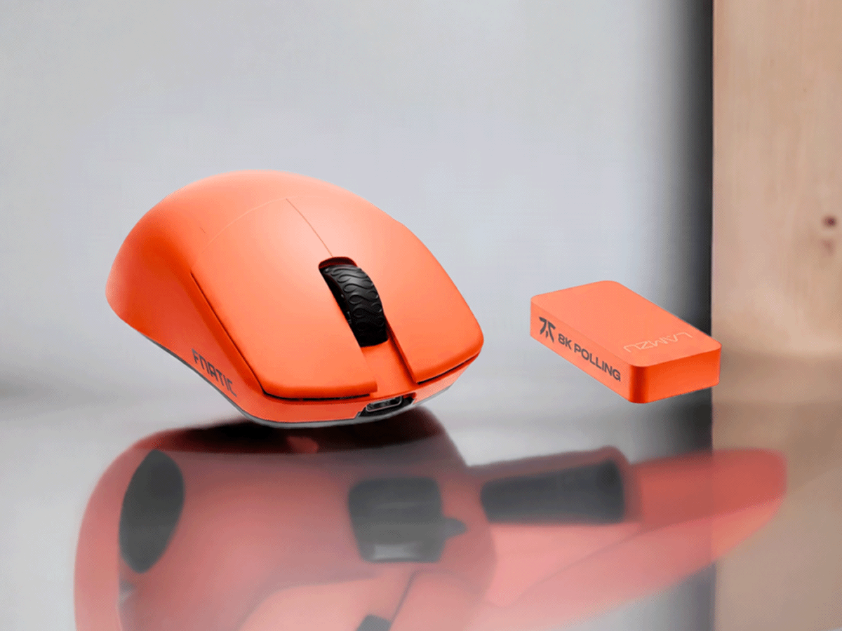 LAMZUとFnatic Gearコラボ、待望の8Kポーリングレートに対応した超軽量