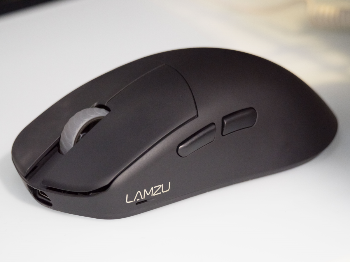 LAMZUからやや大きめサイズの8K対応超軽量ワイヤレスゲーミングマウス