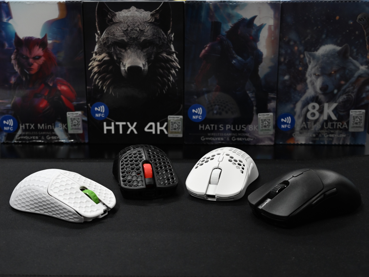 マウス・トラックボール G-Wolves HTS Ultra 単三電池とほぼ同じ、26g~と超軽量G-Wolves製ゲーミングマウスを