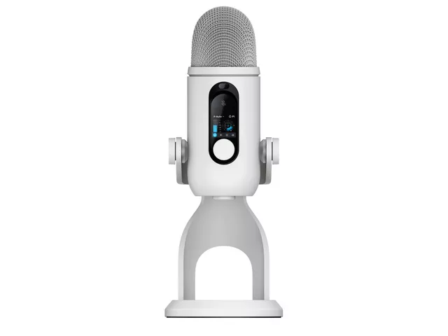 Logicool YETI 2 ホワイト YETI Blue VO!CE 搭載のマルチパターン USB