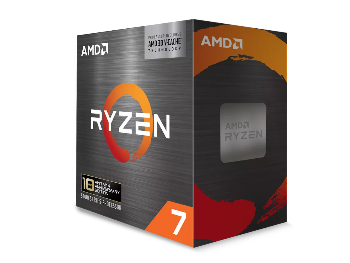 AMD AMD Ryzen 7 5800X3D Gaming Processor BOX AMD Ryzen 5000 Socket