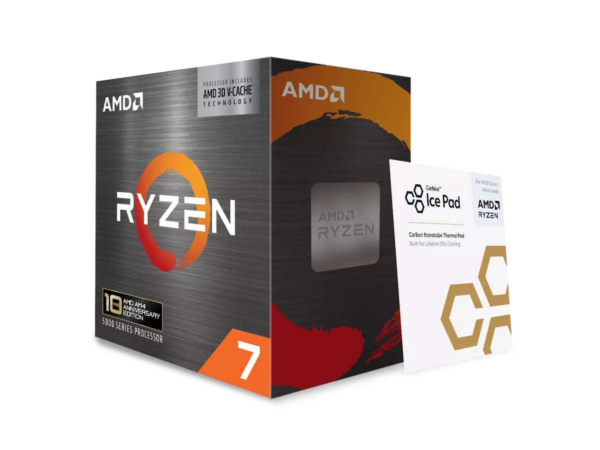 AMD AMD Ryzen 7 5800X3D Gaming Processor BOX AMD Ryzen 5000 Socket