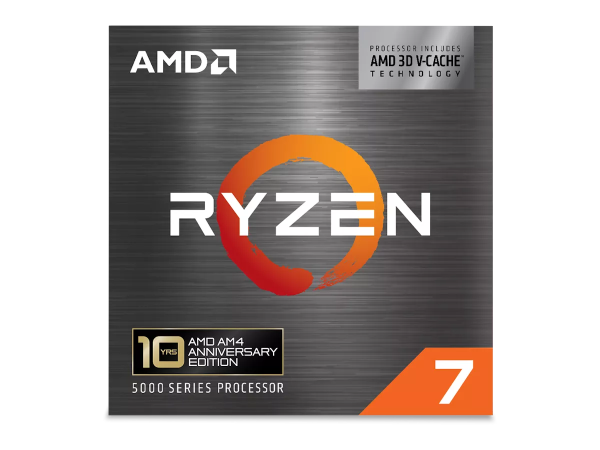 AMD AMD Ryzen 7 5800X3D Gaming Processor BOX AMD Ryzen 5000 Socket