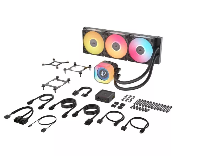 Corsair iCUE LINK TITAN 360 RX RGB LCD - 製品詳細 | パソコンSHOP