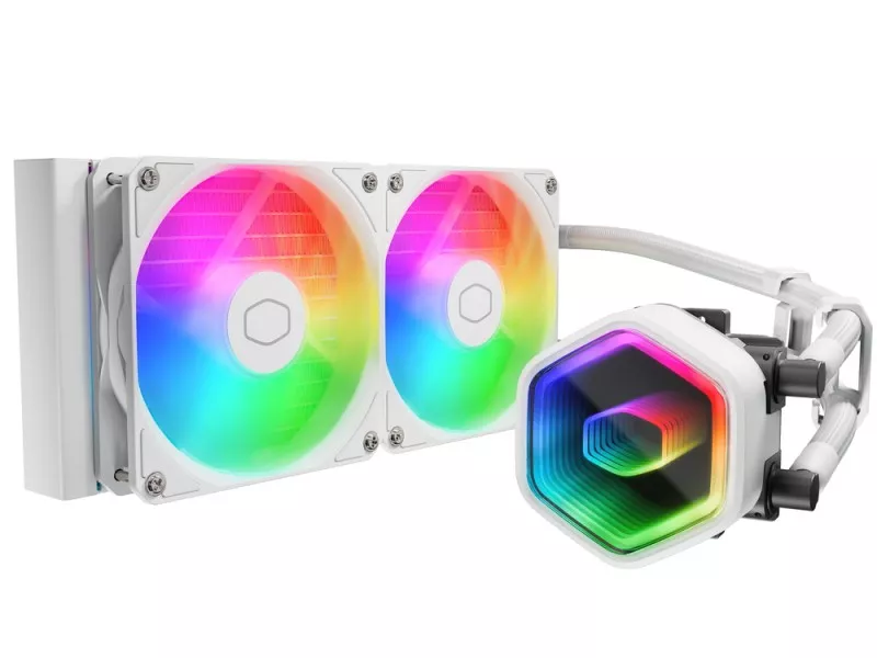 PC用ファン・クーラー MasterLiquid 240 ATMOS White MasterLiquid 240 ATMOS White AIO Liquid Cooler | Cooler Master