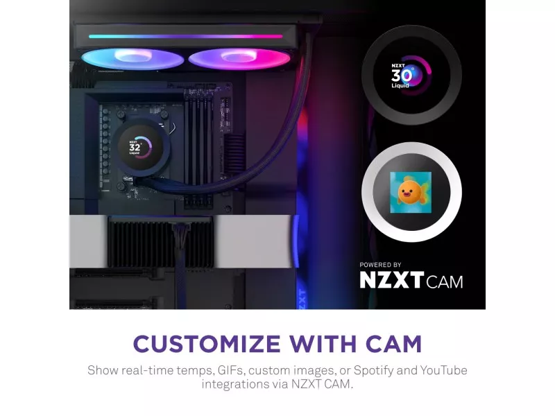 NZXT Kraken Plus 240 RGB Black Kraken Plus - 製品詳細 | パソコン