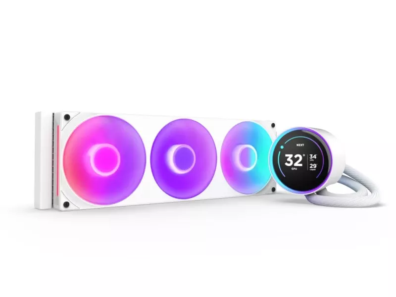 NZXT Kraken Elite 420 RGB White Kraken Elite RGB - 製品詳細
