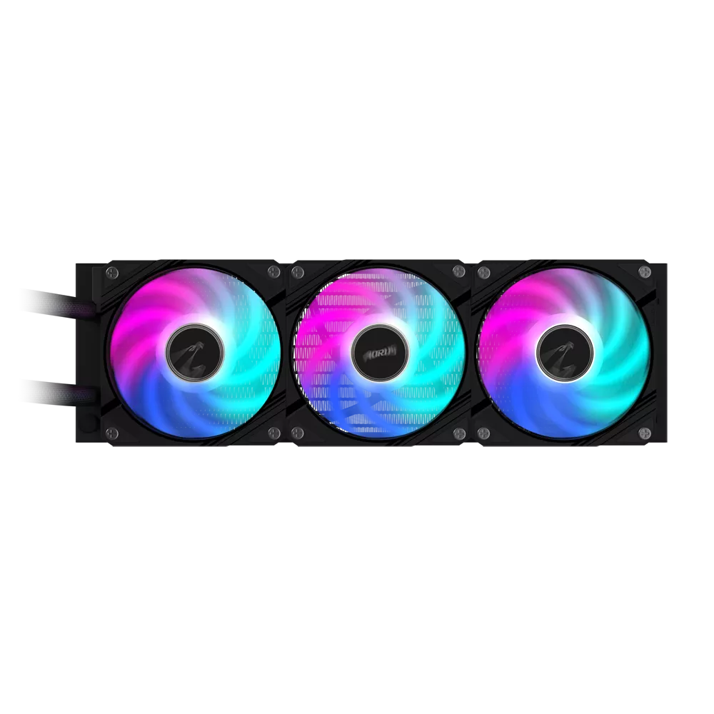 GIGABYTE AORUS WATERFORCE II 360 3連ファンラジエーター搭載 水冷CPU